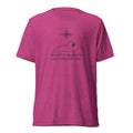 Kentucky Coordinates T-Shirt | Lexington Latitude Design | Elite Tri - Blend - Bluegrass Elite Apparel LLC
