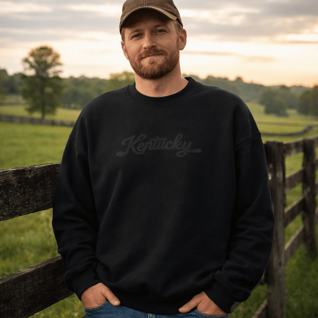 Kentucky Cord Script Sweatshirt | Smooth Cord Typography | Classic - Bluegrass Elite Apparel LLC