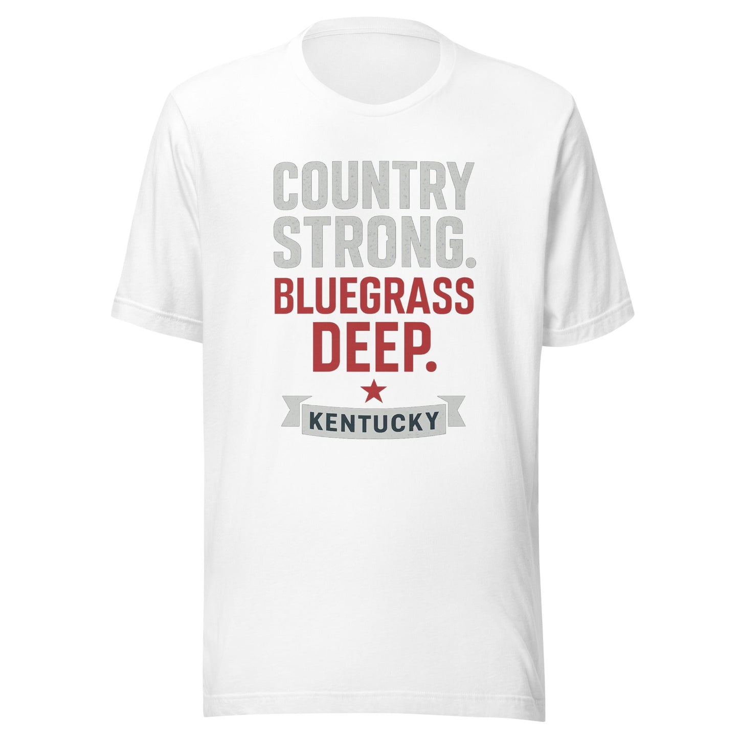 Kentucky Country Strong Tee | Bluegrass Deep Roots | Classic - Bluegrass Elite Apparel LLC