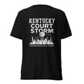 Kentucky Court Storm Tee | Elite Tri - Blend Edition - Bluegrass Elite Apparel LLC