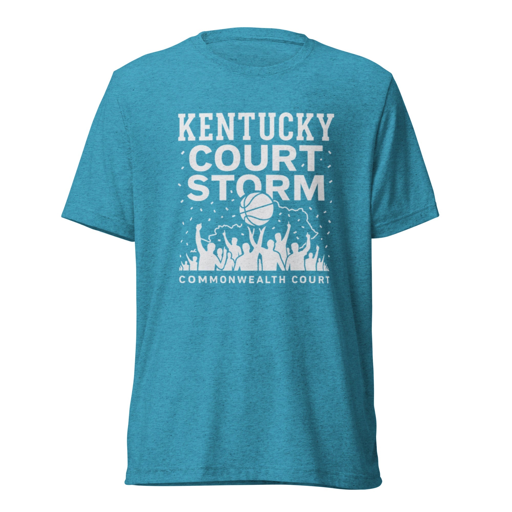 Kentucky Court Storm Tee | Elite Tri - Blend Edition - Bluegrass Elite Apparel LLC