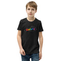 Kentucky Crayon Script Youth Tee | Classic Colorful State Design - Bluegrass Elite Apparel LLC