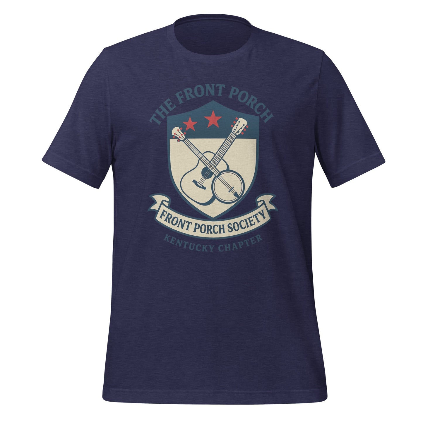 Kentucky Crest T-Shirt | The Front Porch Society Design | Classic - Bluegrass Elite Apparel LLC
