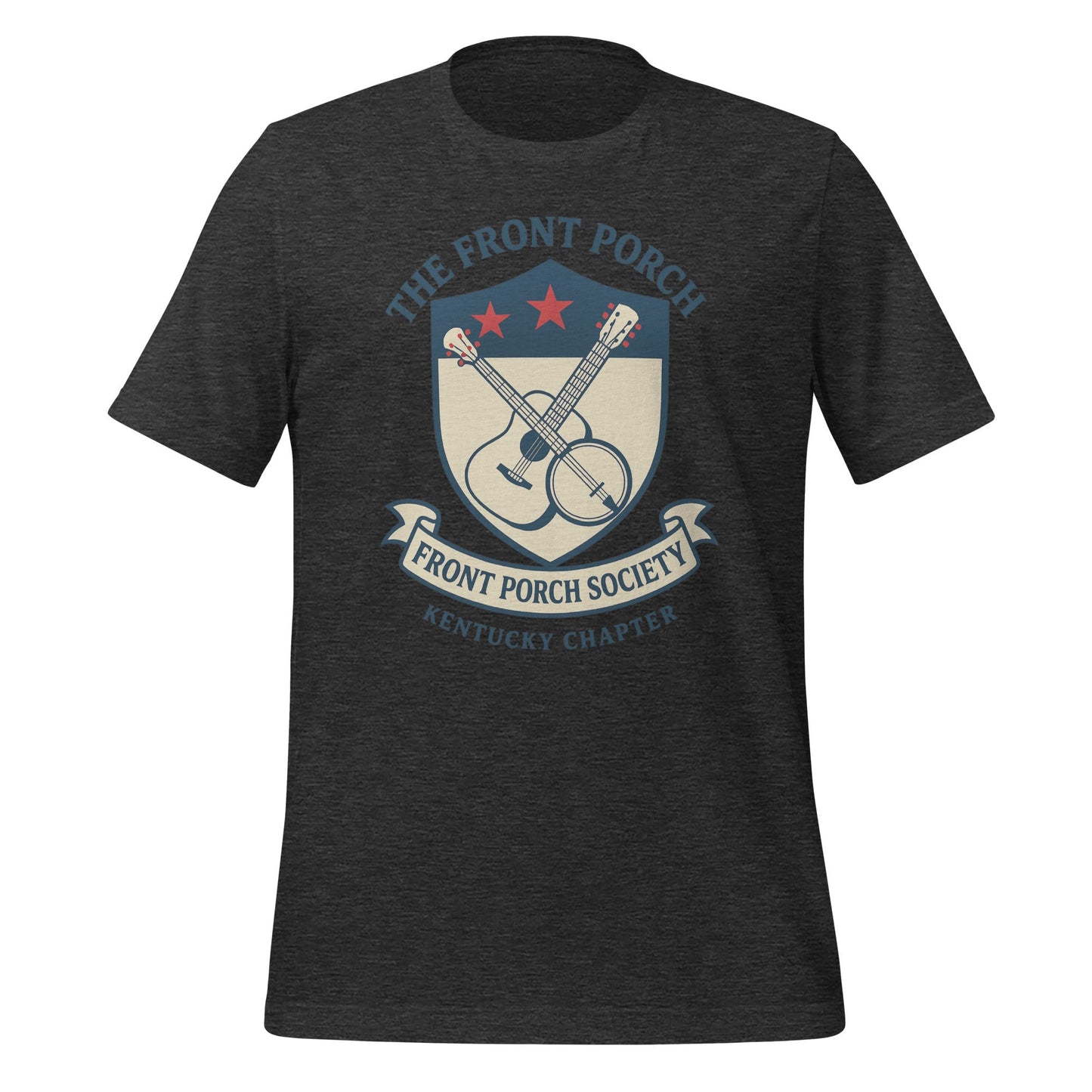 Kentucky Crest T-Shirt | The Front Porch Society Design | Classic - Bluegrass Elite Apparel LLC