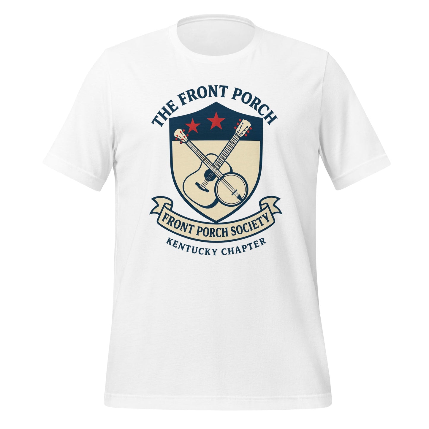 Kentucky Crest T-Shirt | The Front Porch Society Design | Classic - Bluegrass Elite Apparel LLC