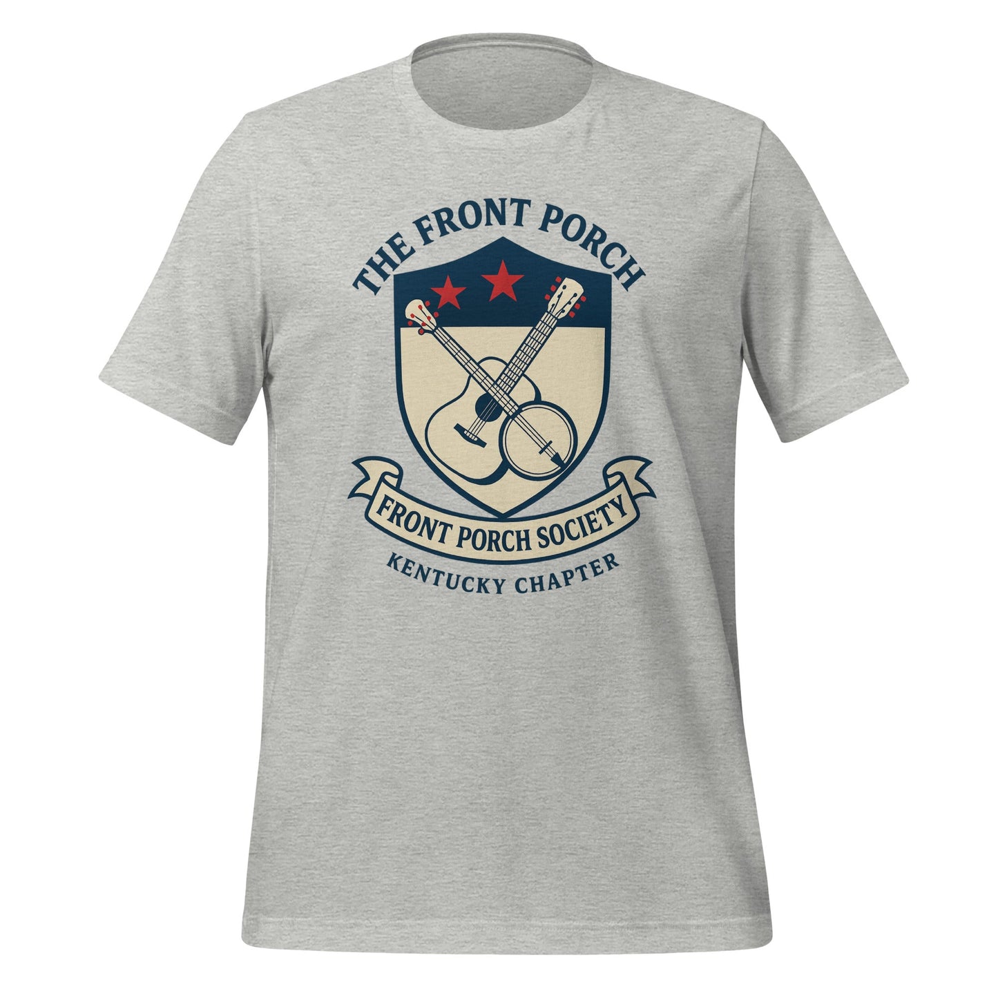 Kentucky Crest T-Shirt | The Front Porch Society Design | Classic - Bluegrass Elite Apparel LLC