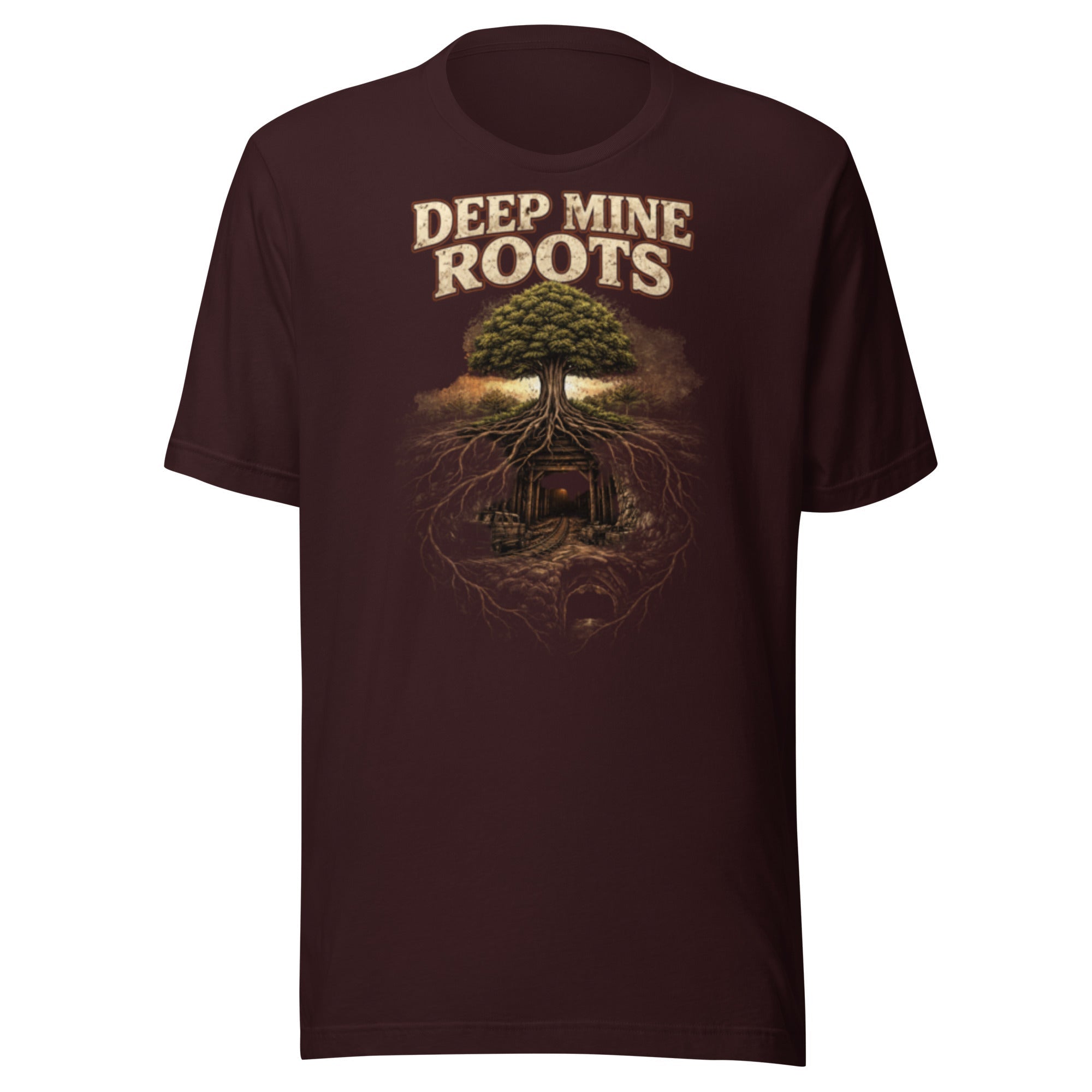 Kentucky Deep Roots Graphic T-Shirt | Mine Heritage Design | Classic - Bluegrass Elite Apparel LLC