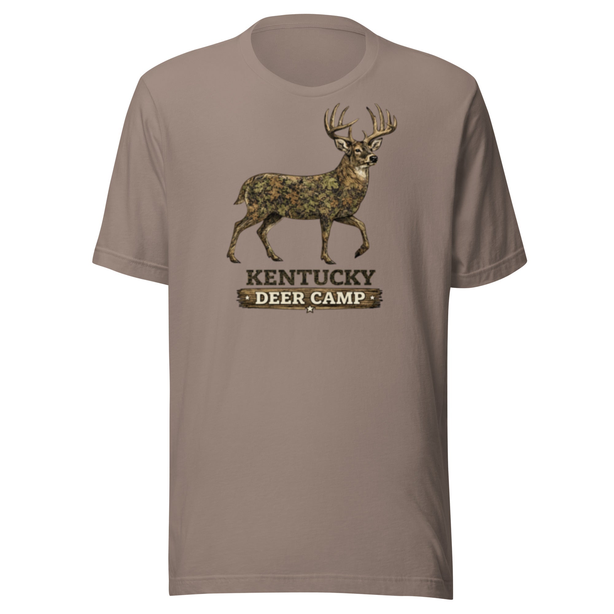 Kentucky Deer Camp Vintage Buck Graphic T-Shirt | Classic Outdoor Heritage | Classic - Bluegrass Elite Apparel LLC