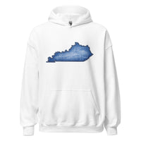 Kentucky Denim Patch Hoodie | Bluegrass Design - Bluegrass Elite Apparel LLC