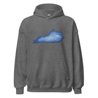 Kentucky Denim Patch Hoodie | Bluegrass Design - Bluegrass Elite Apparel LLC