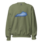 Kentucky Denim Patch Sweatshirt | Bluegrass State Design - Bluegrass Elite Apparel LLC