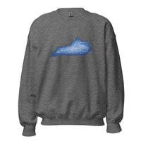 Kentucky Denim Patch Sweatshirt | Bluegrass State Design - Bluegrass Elite Apparel LLC
