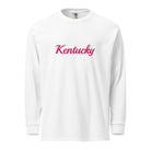 Kentucky Embroidered Long Sleeve Tee | Soft Garment - Dyed Comfort | Classic - Bluegrass Elite Apparel LLC