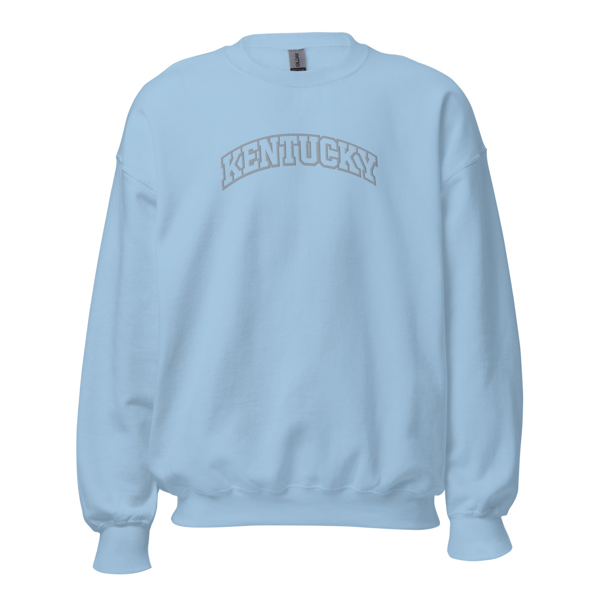 Kentucky Embroidered Sweatshirt | Arched Heritage Design | Unisex - Bluegrass Elite Apparel LLC