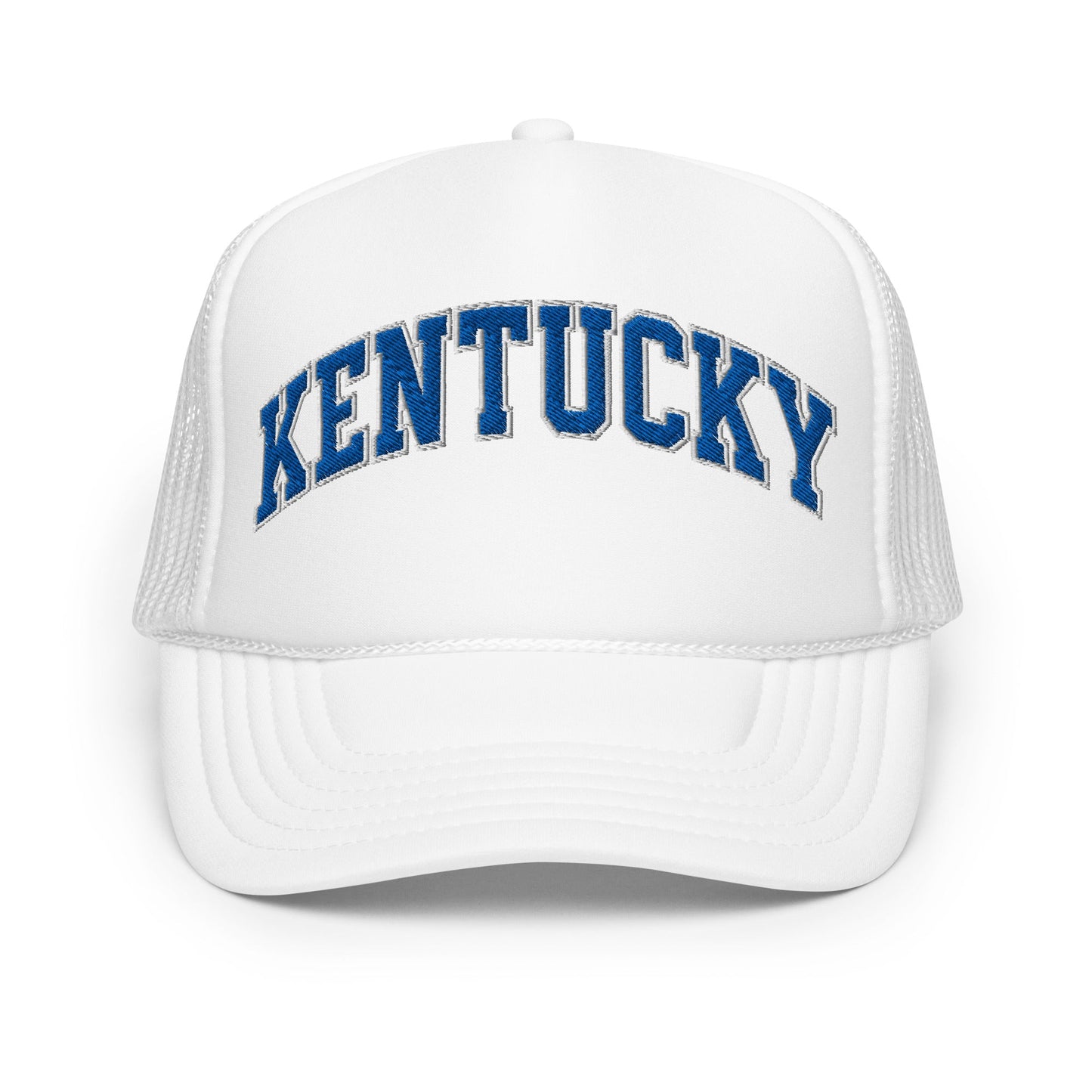 Kentucky Embroidered Trucker Hat | Foam Mesh Snapback | Premium - Bluegrass Elite Apparel LLC