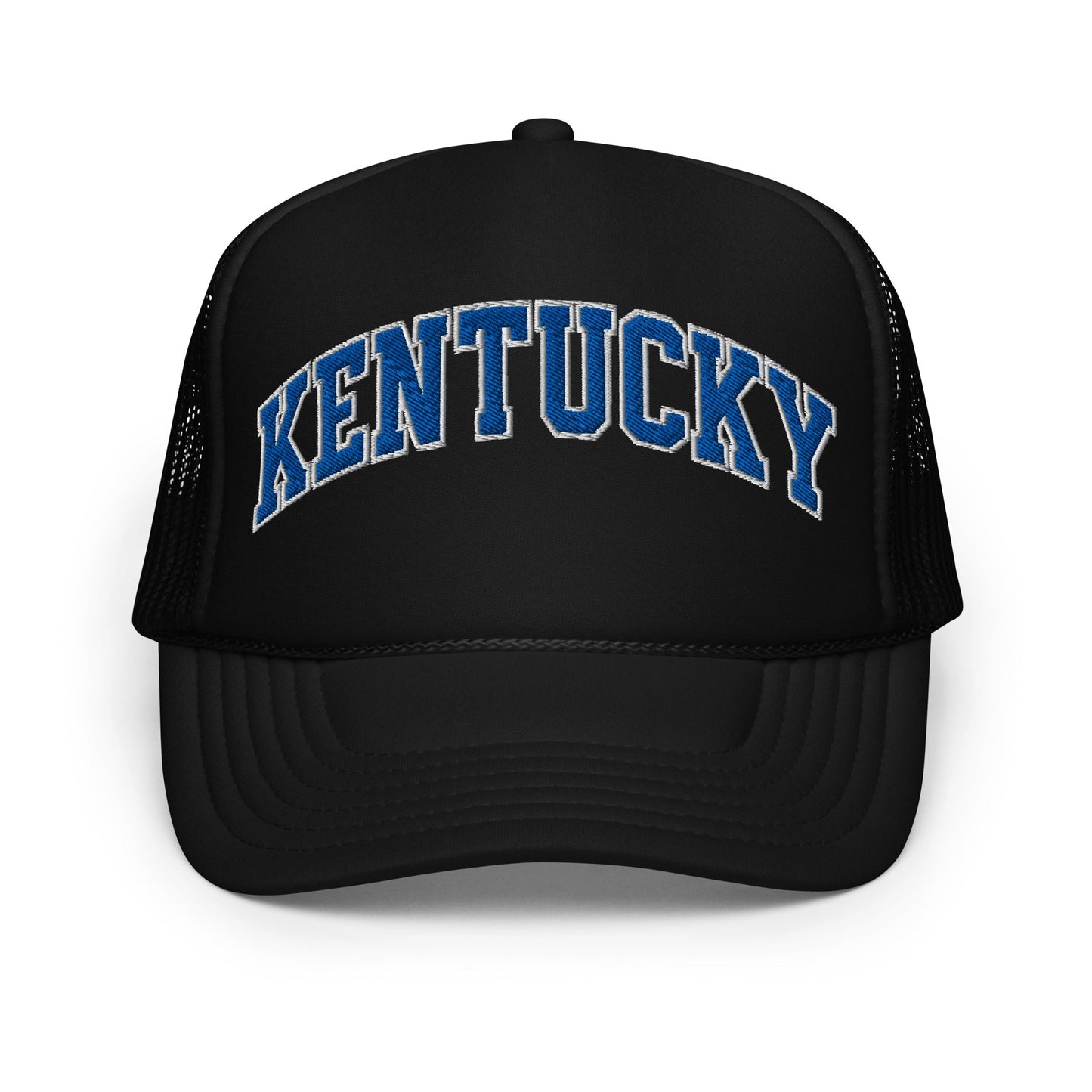 Kentucky Embroidered Trucker Hat | Foam Mesh Snapback | Premium - Bluegrass Elite Apparel LLC