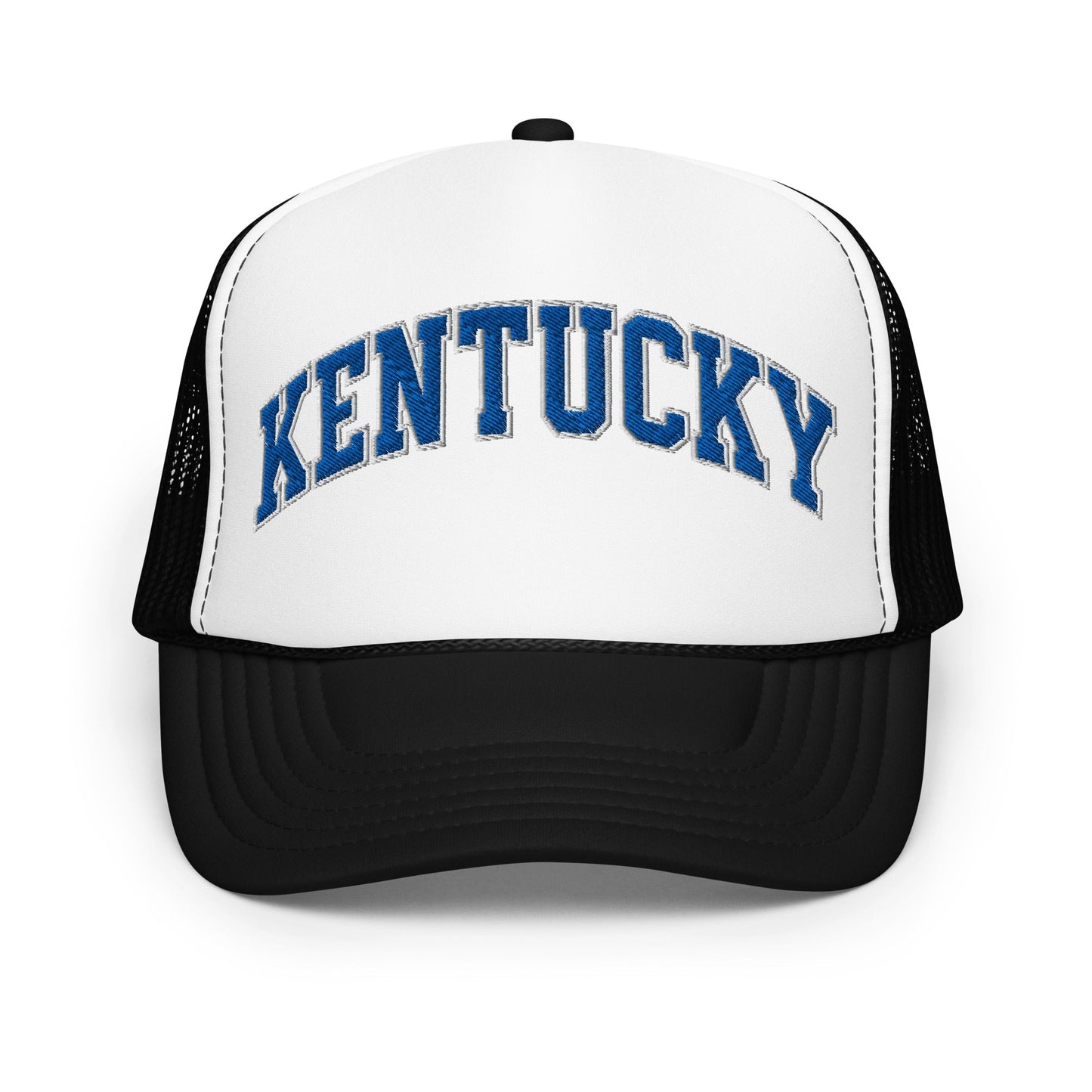 Kentucky Embroidered Trucker Hat | Foam Mesh Snapback | Premium - Bluegrass Elite Apparel LLC