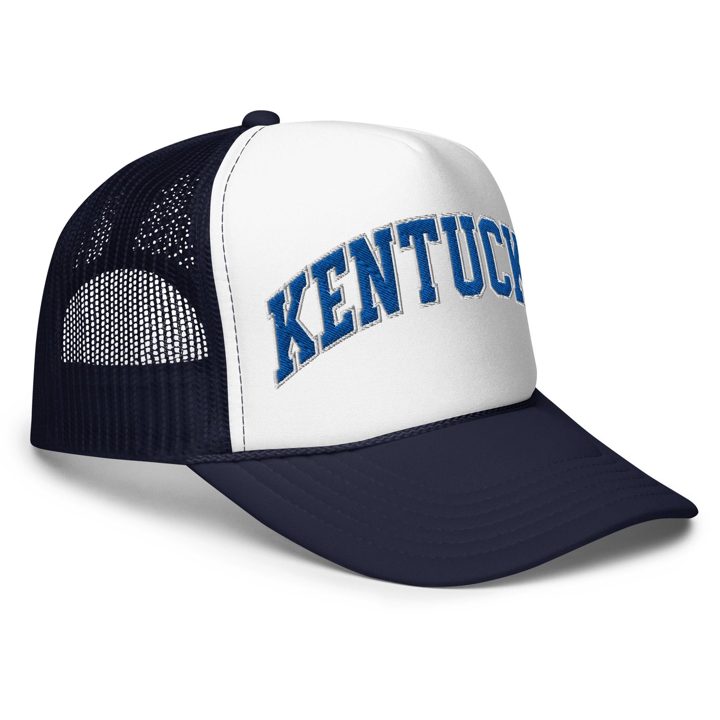 Kentucky Embroidered Trucker Hat | Foam Mesh Snapback | Premium - Bluegrass Elite Apparel LLC