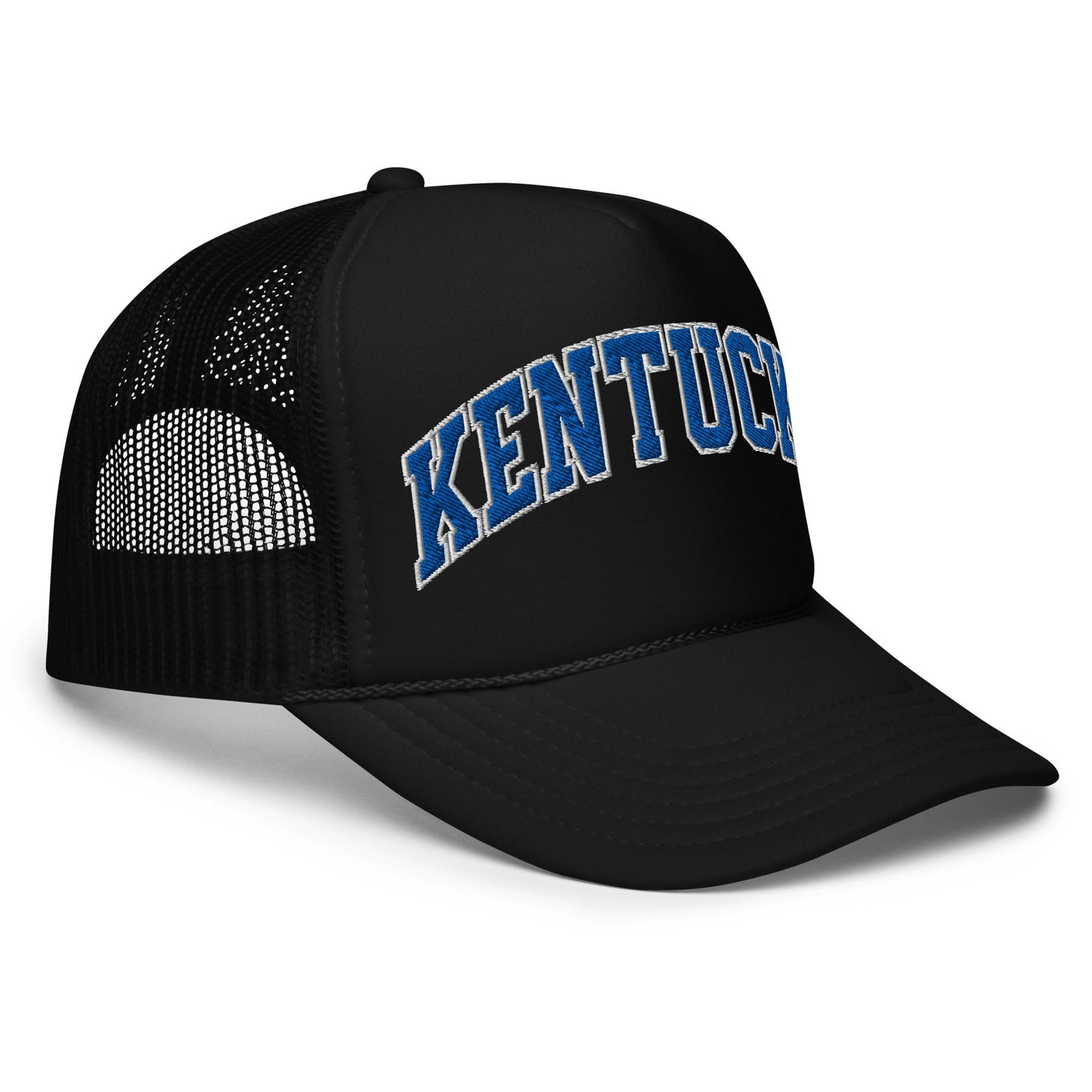 Kentucky Embroidered Trucker Hat | Foam Mesh Snapback | Premium - Bluegrass Elite Apparel LLC