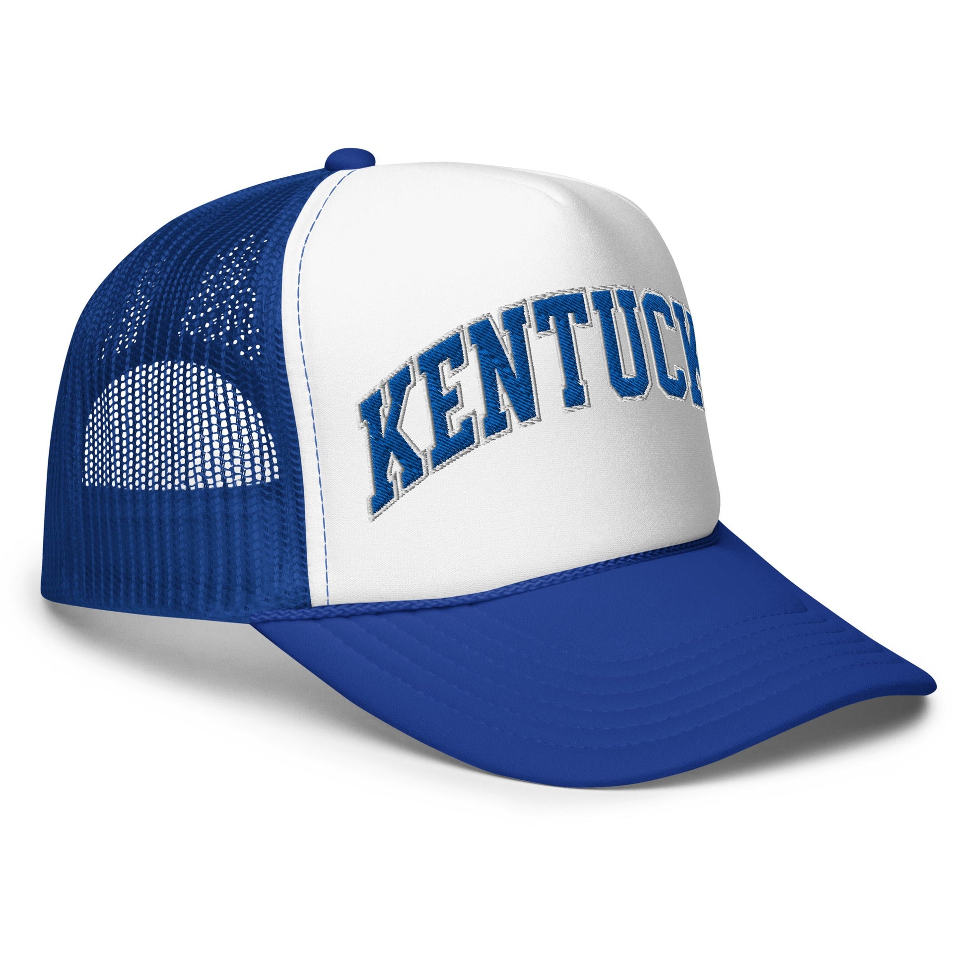 Kentucky Embroidered Trucker Hat | Foam Mesh Snapback | Premium - Bluegrass Elite Apparel LLC