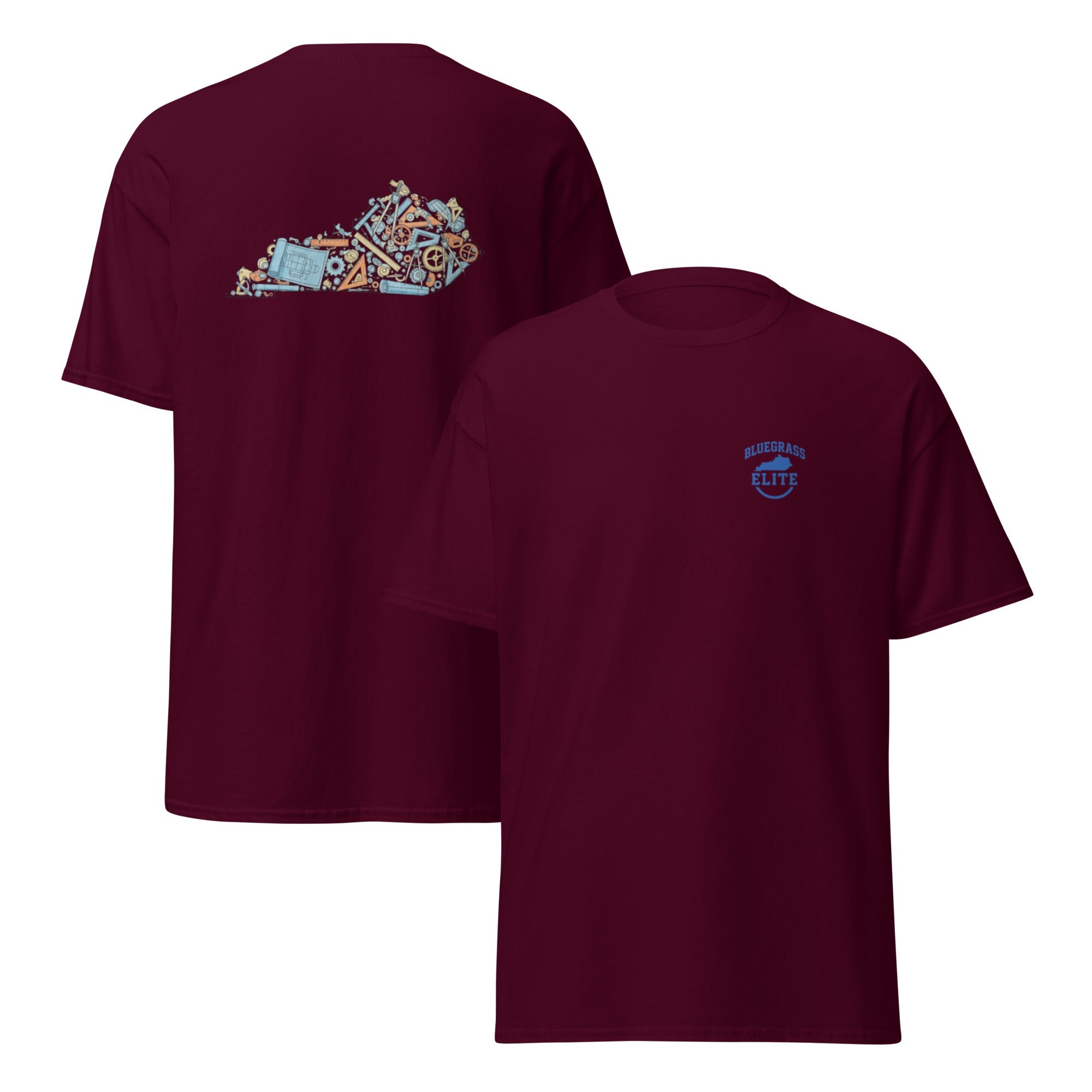 Kentucky Engineers Classic Tee – Built to Think. Designed to Last. - Bluegrass Elite Apparel LLC