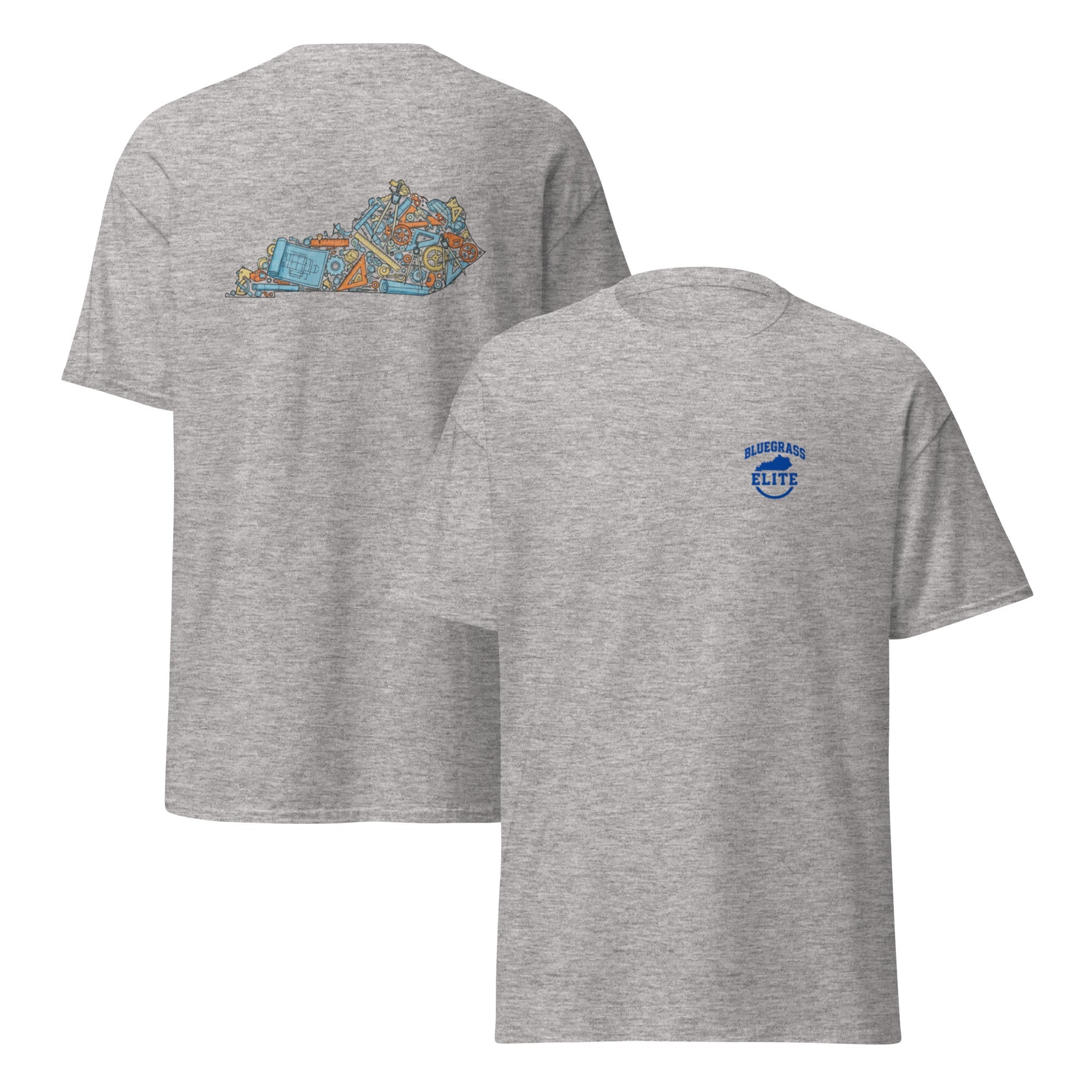 Kentucky Engineers Classic Tee – Built to Think. Designed to Last. - Bluegrass Elite Apparel LLC