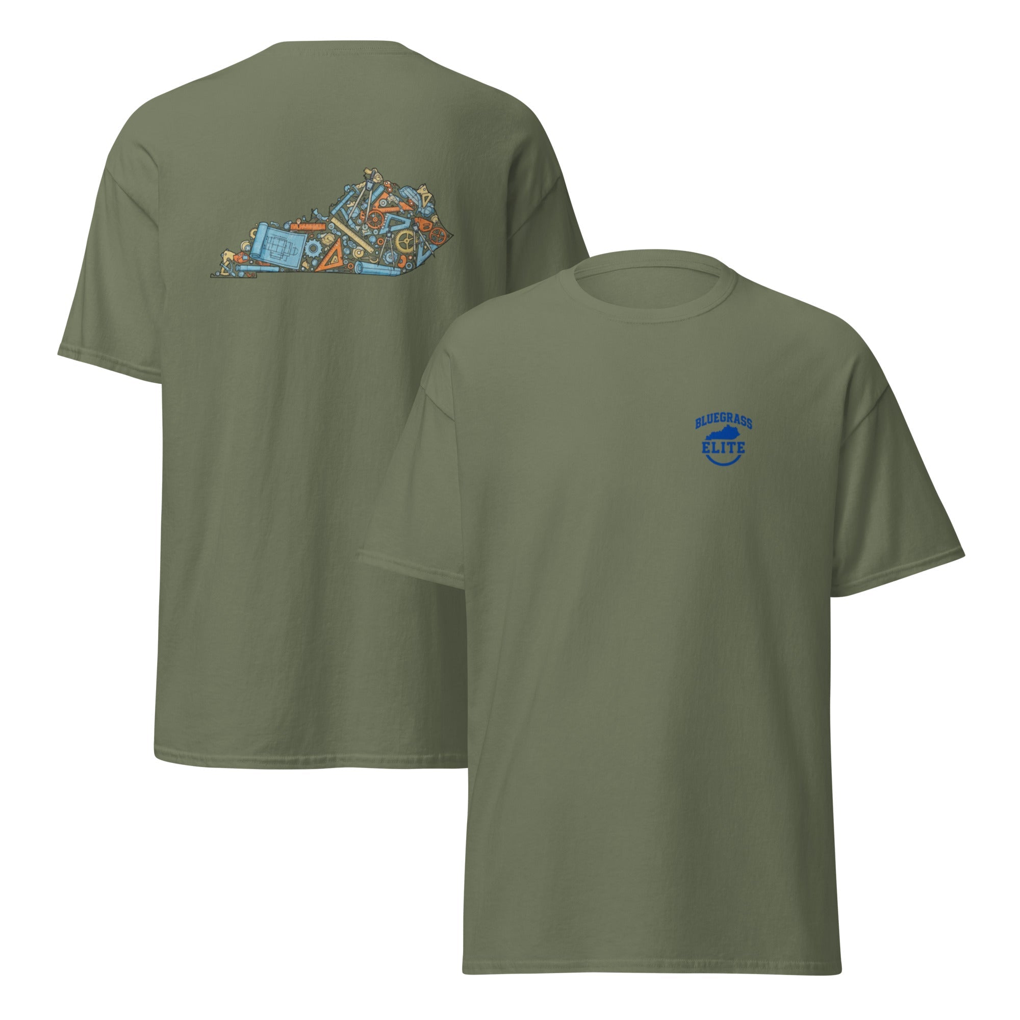 Kentucky Engineers Classic Tee – Built to Think. Designed to Last. - Bluegrass Elite Apparel LLC
