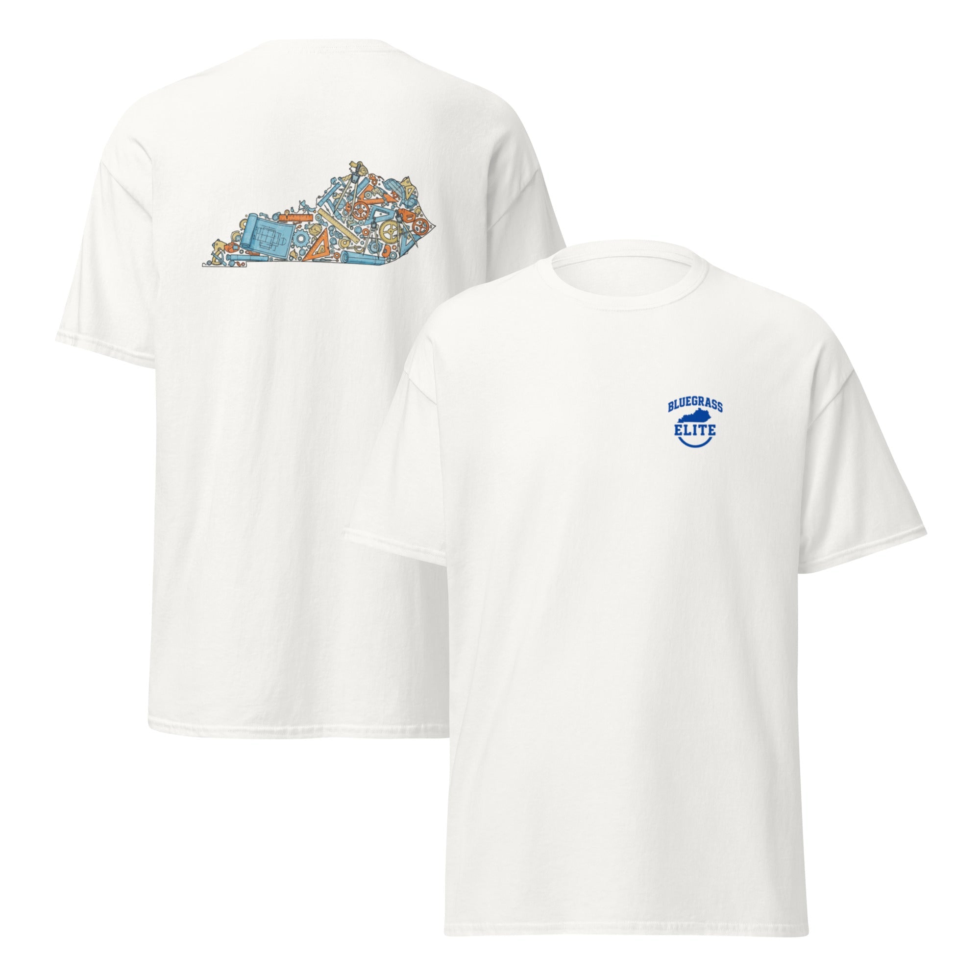 Kentucky Engineers Classic Tee – Built to Think. Designed to Last. - Bluegrass Elite Apparel LLC