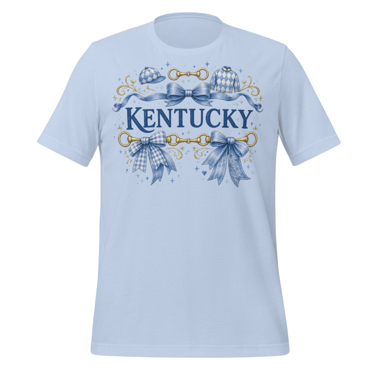 Kentucky Equestrian Ribbon Classic Tee - Bluegrass Elite Apparel LLC