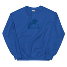 Kentucky Equestrian Silhouette Sweatshirt | Minimal Horse Jumper Design - Bluegrass Elite Apparel LLC