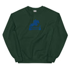 Kentucky Equestrian Silhouette Sweatshirt | Minimal Horse Jumper Design - Bluegrass Elite Apparel LLC
