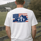 Kentucky Faith Heritage Cross Graphic T-Shirt - Bluegrass Elite Apparel LLC