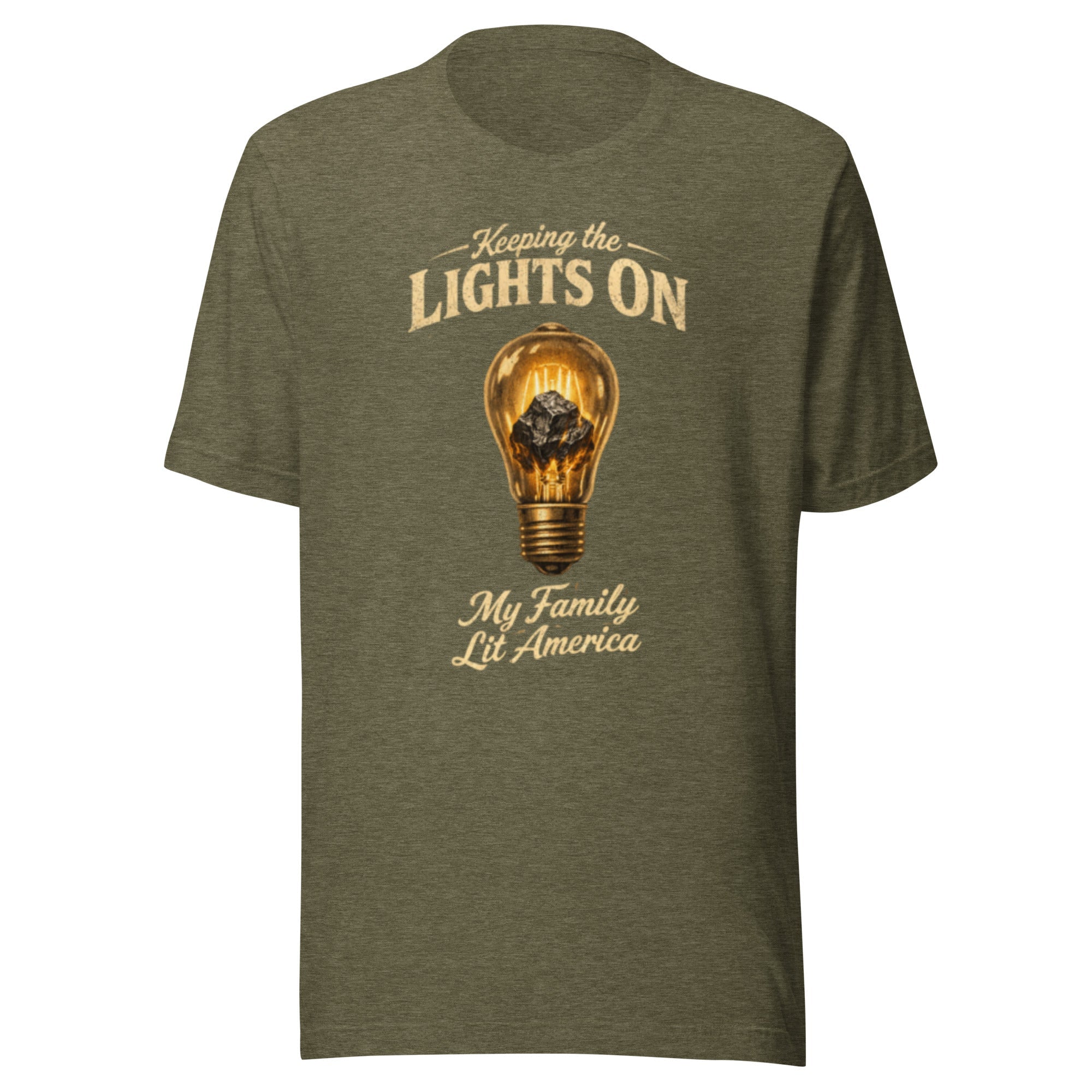 Kentucky Family Legacy Light T-Shirt | Keeping the Lights On Design | Classic - Bluegrass Elite Apparel LLC