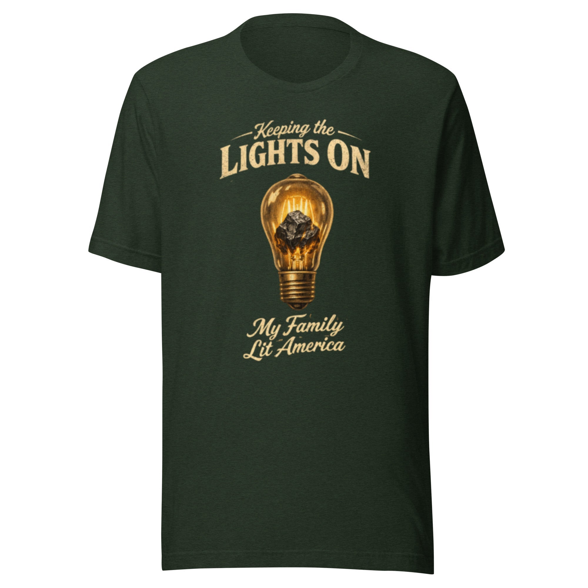 Kentucky Family Legacy Light T-Shirt | Keeping the Lights On Design | Classic - Bluegrass Elite Apparel LLC