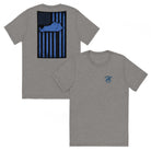 Kentucky Flag T-Shirt | Blue Line Distressed Design | Elite - Bluegrass Elite Apparel LLC