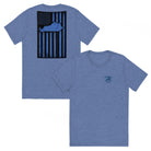 Kentucky Flag T-Shirt | Blue Line Distressed Design | Elite - Bluegrass Elite Apparel LLC