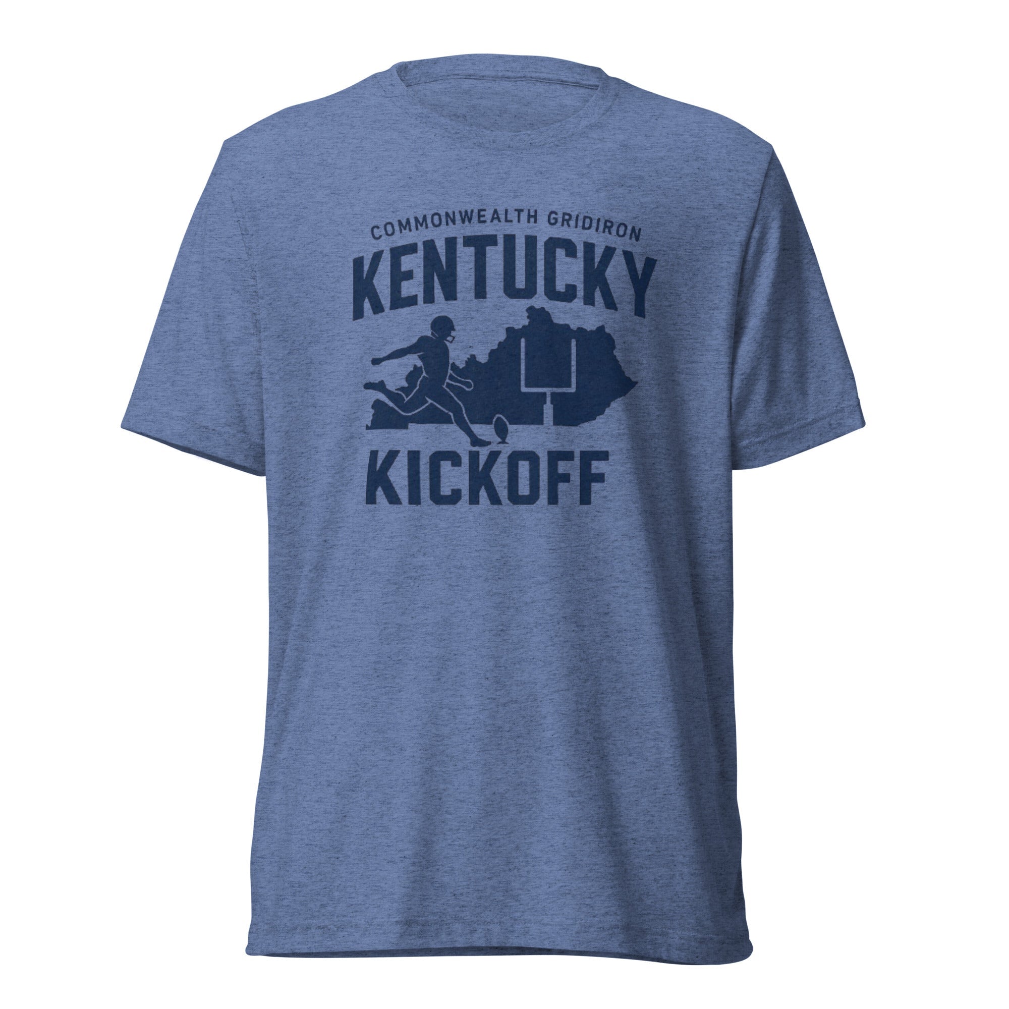 Kentucky Football Kickoff T-Shirt | Elite Tri - Blend Night Game Tee - Bluegrass Elite Apparel LLC