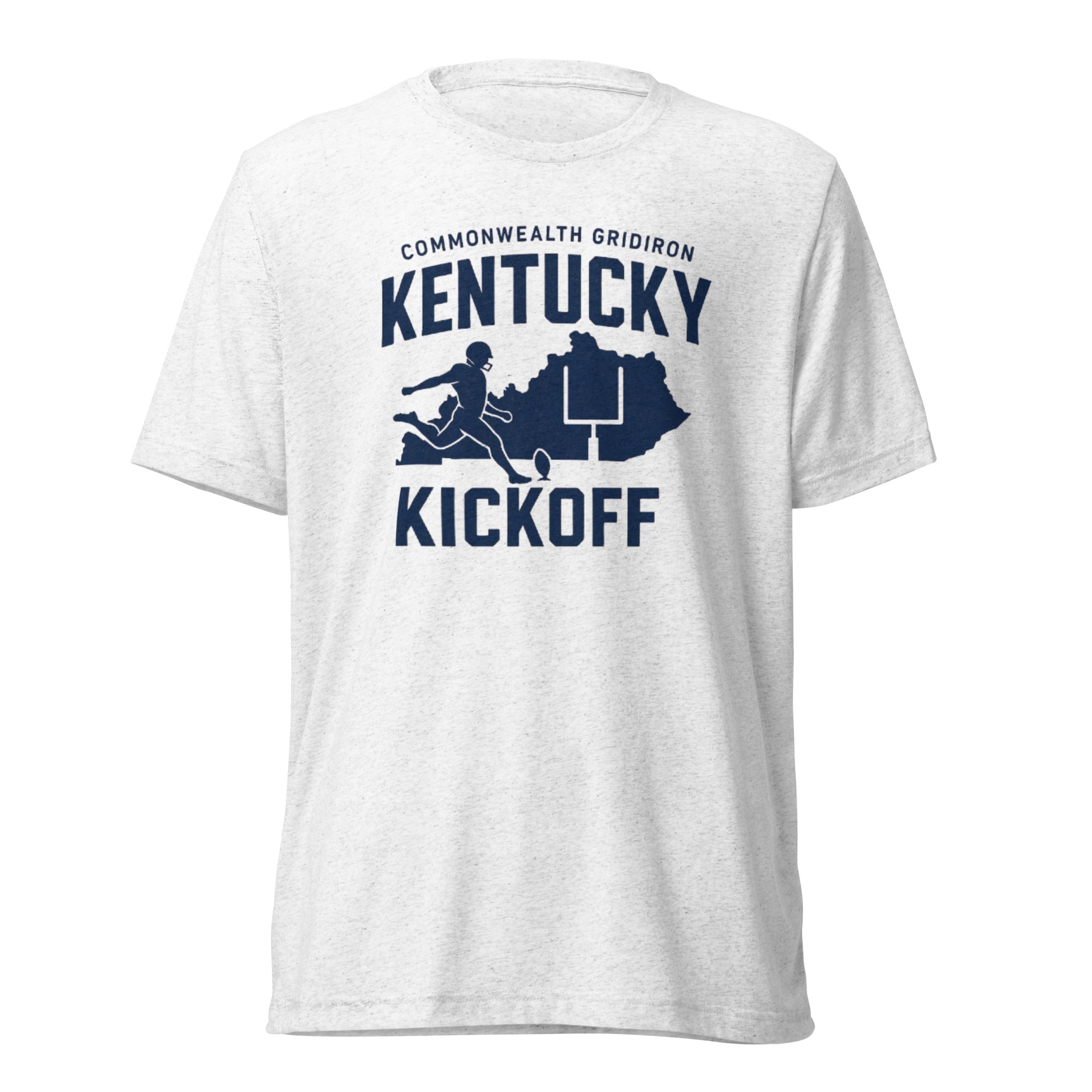 Kentucky Football Kickoff T-Shirt | Elite Tri - Blend Night Game Tee - Bluegrass Elite Apparel LLC