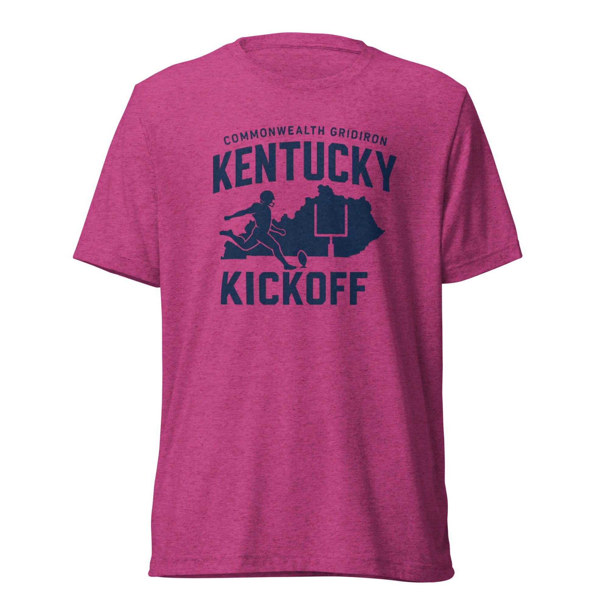 Kentucky Football Kickoff T-Shirt | Elite Tri - Blend Night Game Tee - Bluegrass Elite Apparel LLC