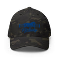 Kentucky Gallop Hat | Blue Horse & Fence Structured Cap - Bluegrass Elite Apparel LLC