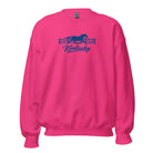 Kentucky Gallop Sweatshirt | Blue Horse & Fence Embroidery - Bluegrass Elite Apparel LLC