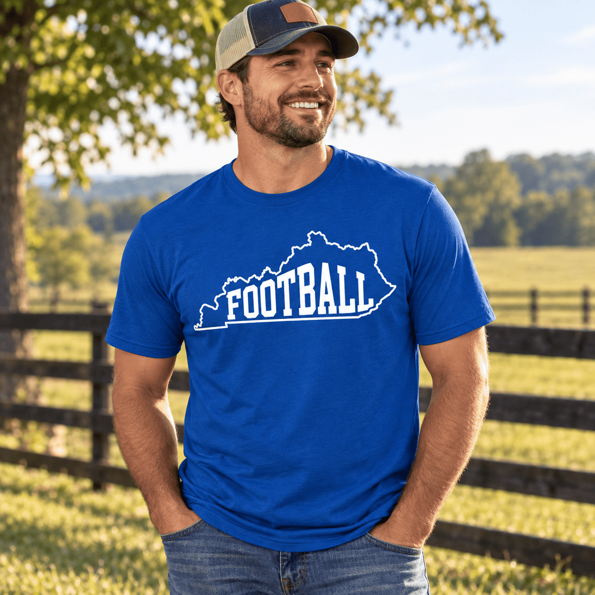 Kentucky Game Day Football Classic Tee - Bluegrass Elite Apparel LLC