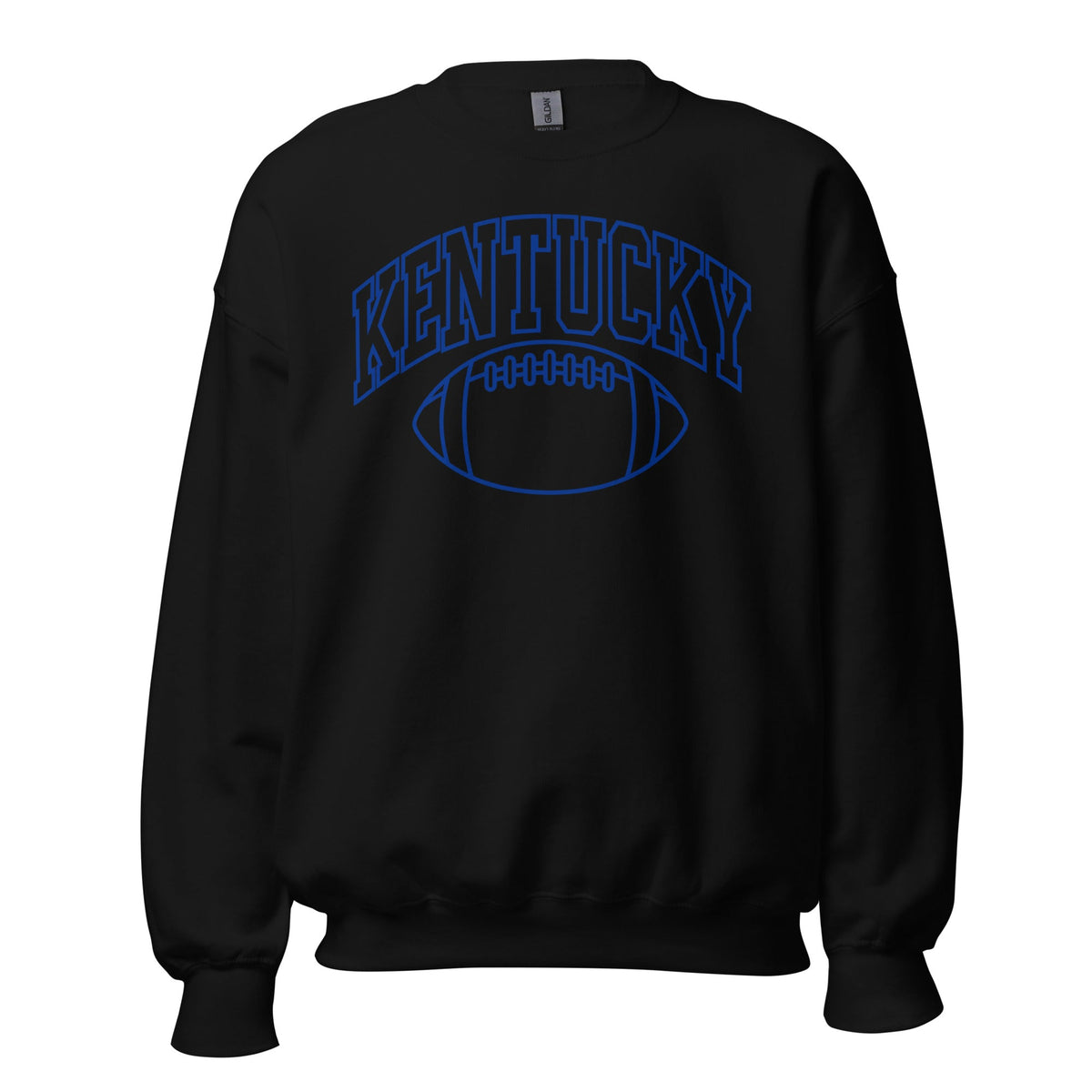 Kentucky Game Day Outline Crewneck Sweatshirt - Bluegrass Elite Apparel LLC