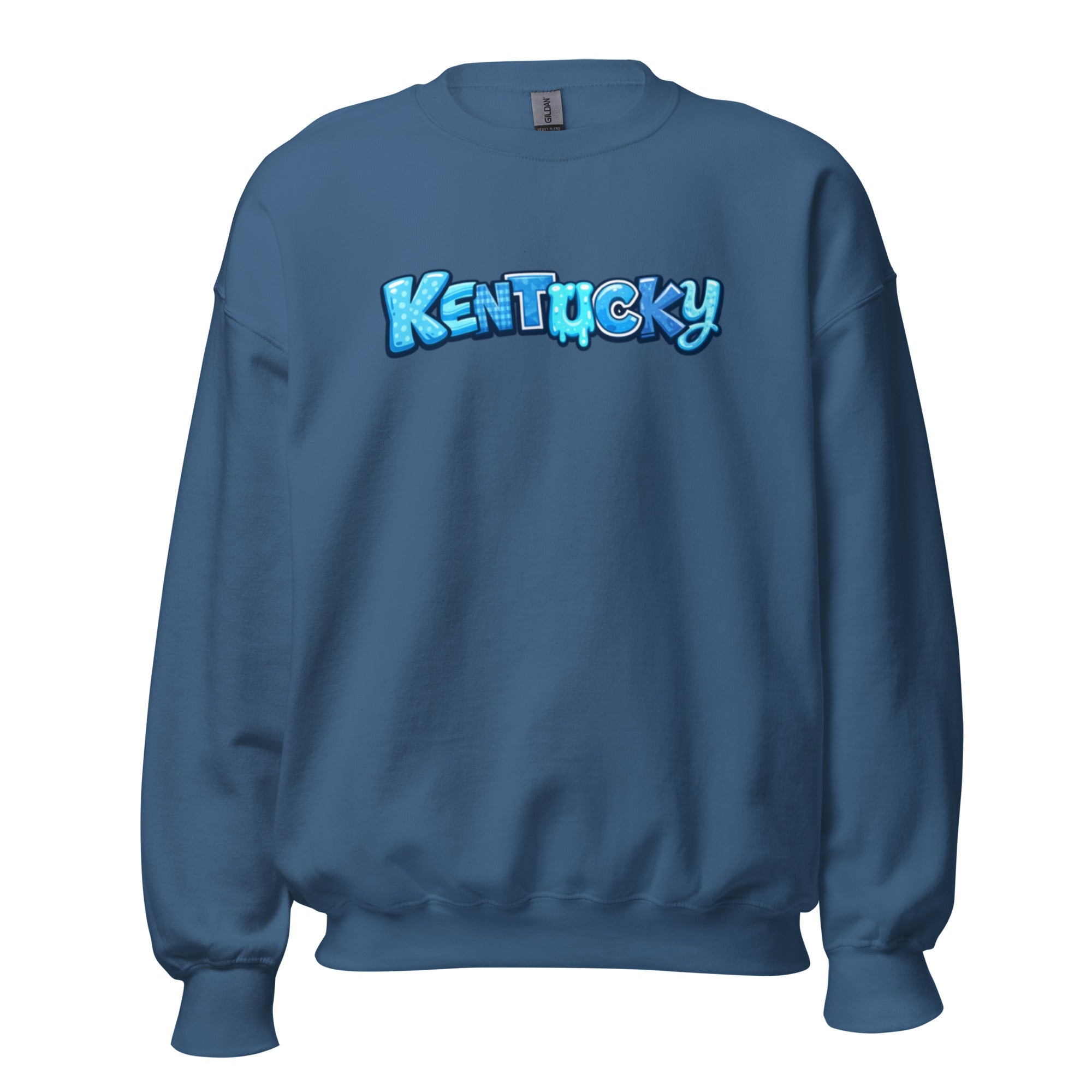 Kentucky Graphic Sweatshirt | Playful Blue Design | Unisex Fit - Bluegrass Elite Apparel LLC
