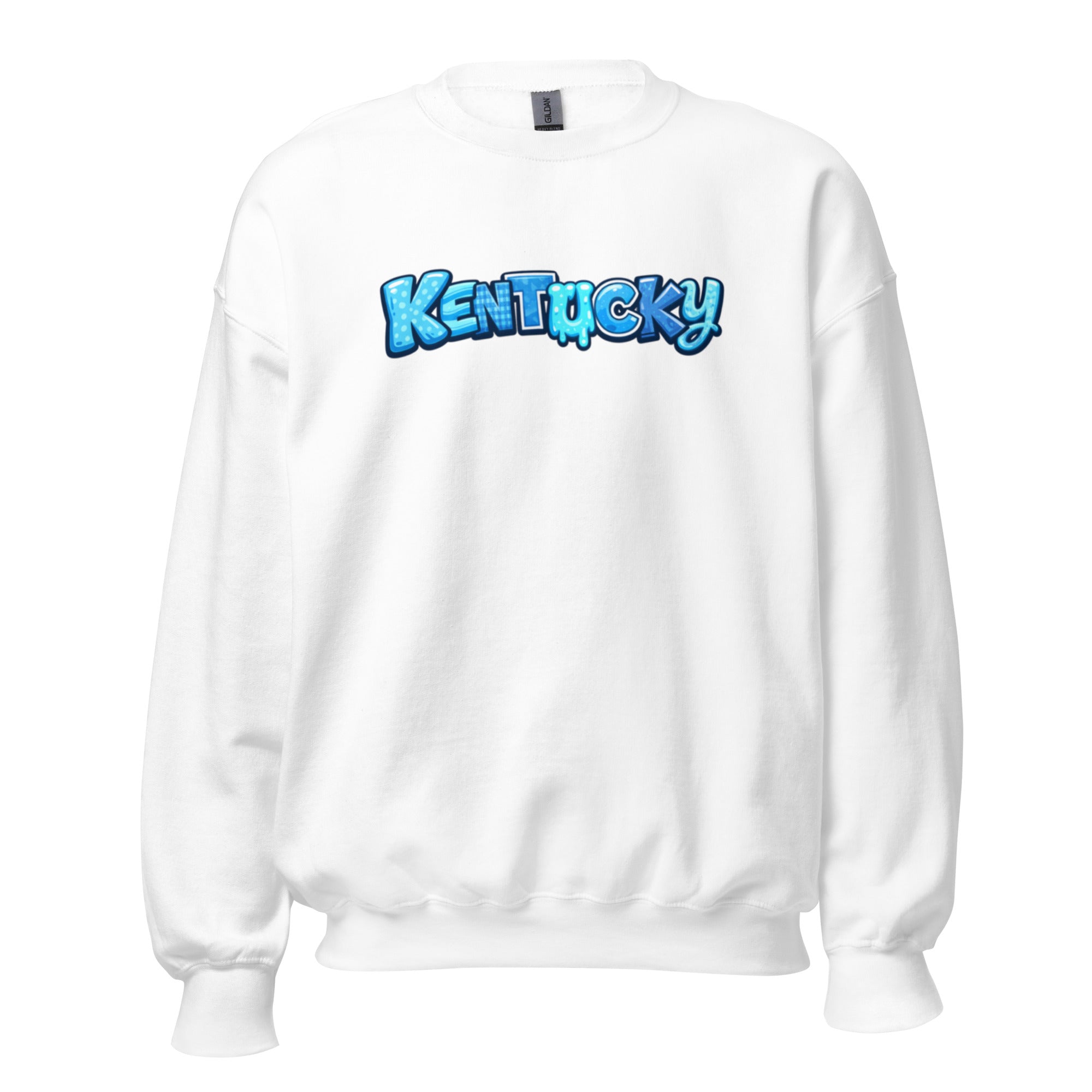 Kentucky Graphic Sweatshirt | Playful Blue Design | Unisex Fit - Bluegrass Elite Apparel LLC