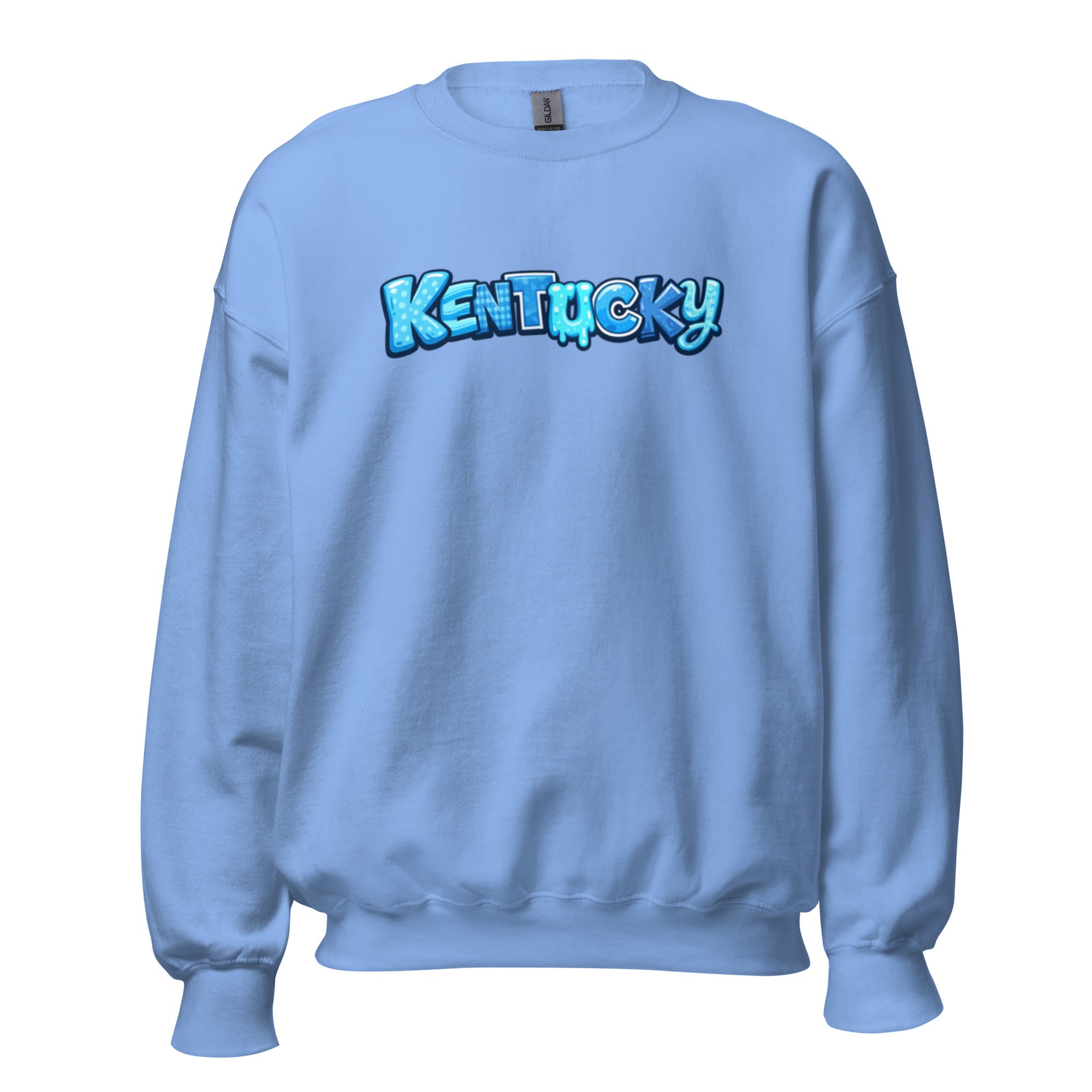 Kentucky Graphic Sweatshirt | Playful Blue Design | Unisex Fit - Bluegrass Elite Apparel LLC