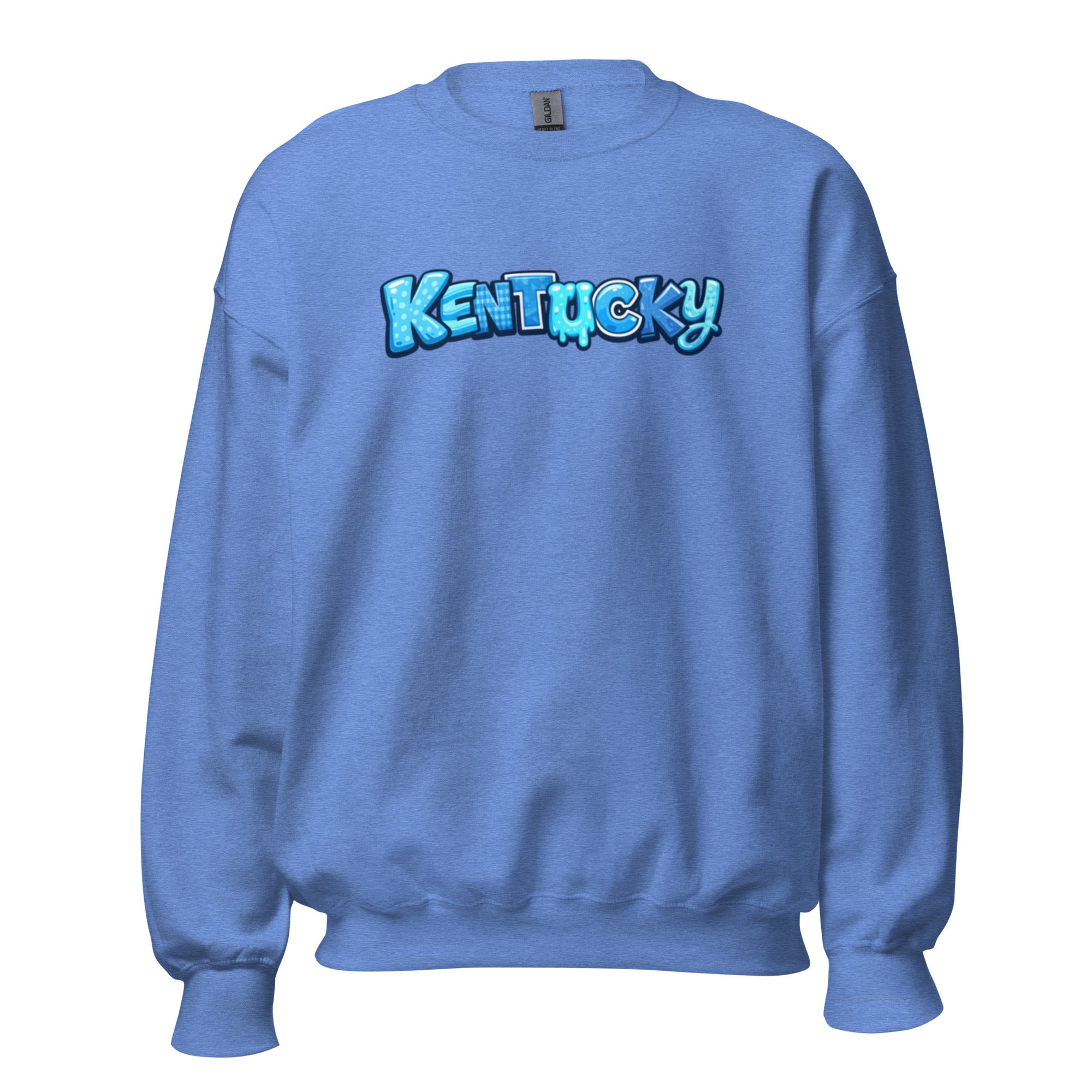 Kentucky Graphic Sweatshirt | Playful Blue Design | Unisex Fit - Bluegrass Elite Apparel LLC
