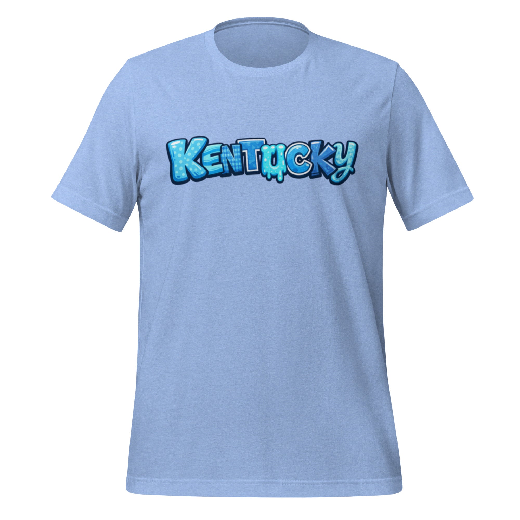 Kentucky Graphic T-Shirt | Playful Blue Design | Classic Cotton - Bluegrass Elite Apparel LLC