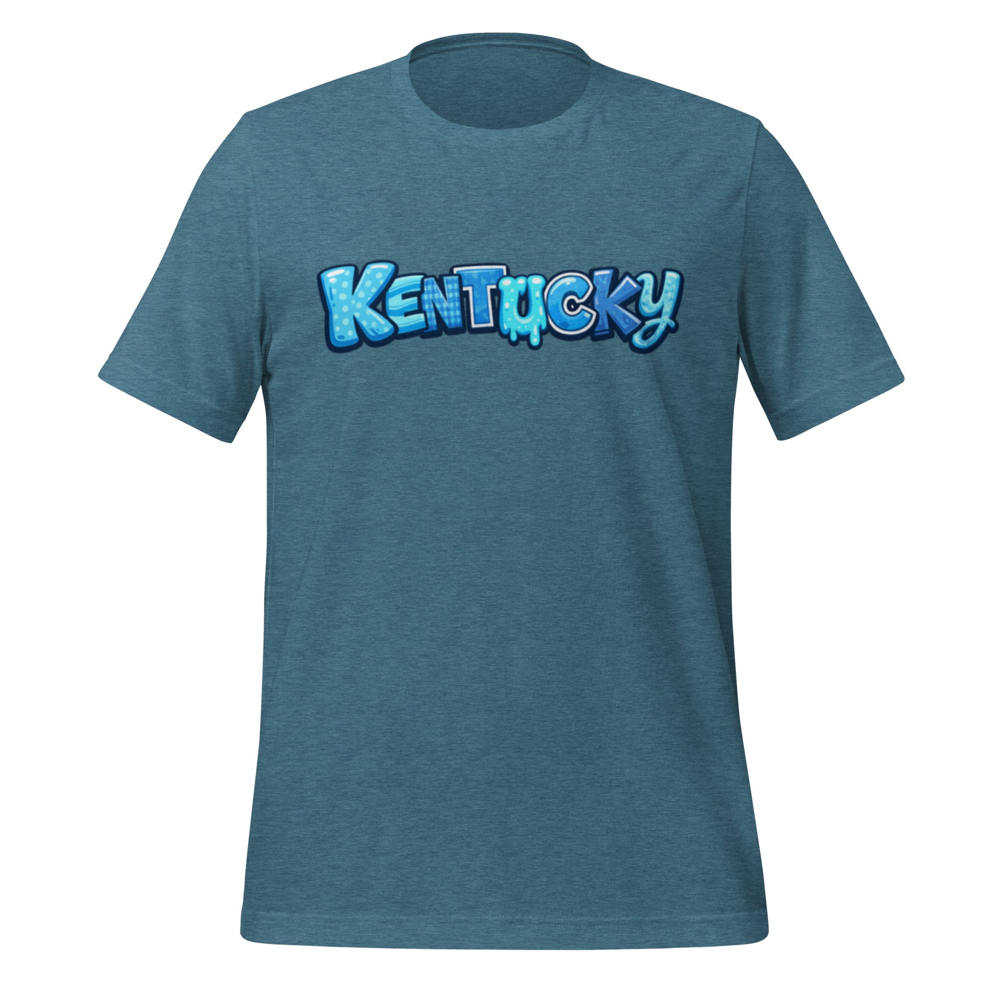 Kentucky Graphic T-Shirt | Playful Blue Design | Classic Cotton - Bluegrass Elite Apparel LLC