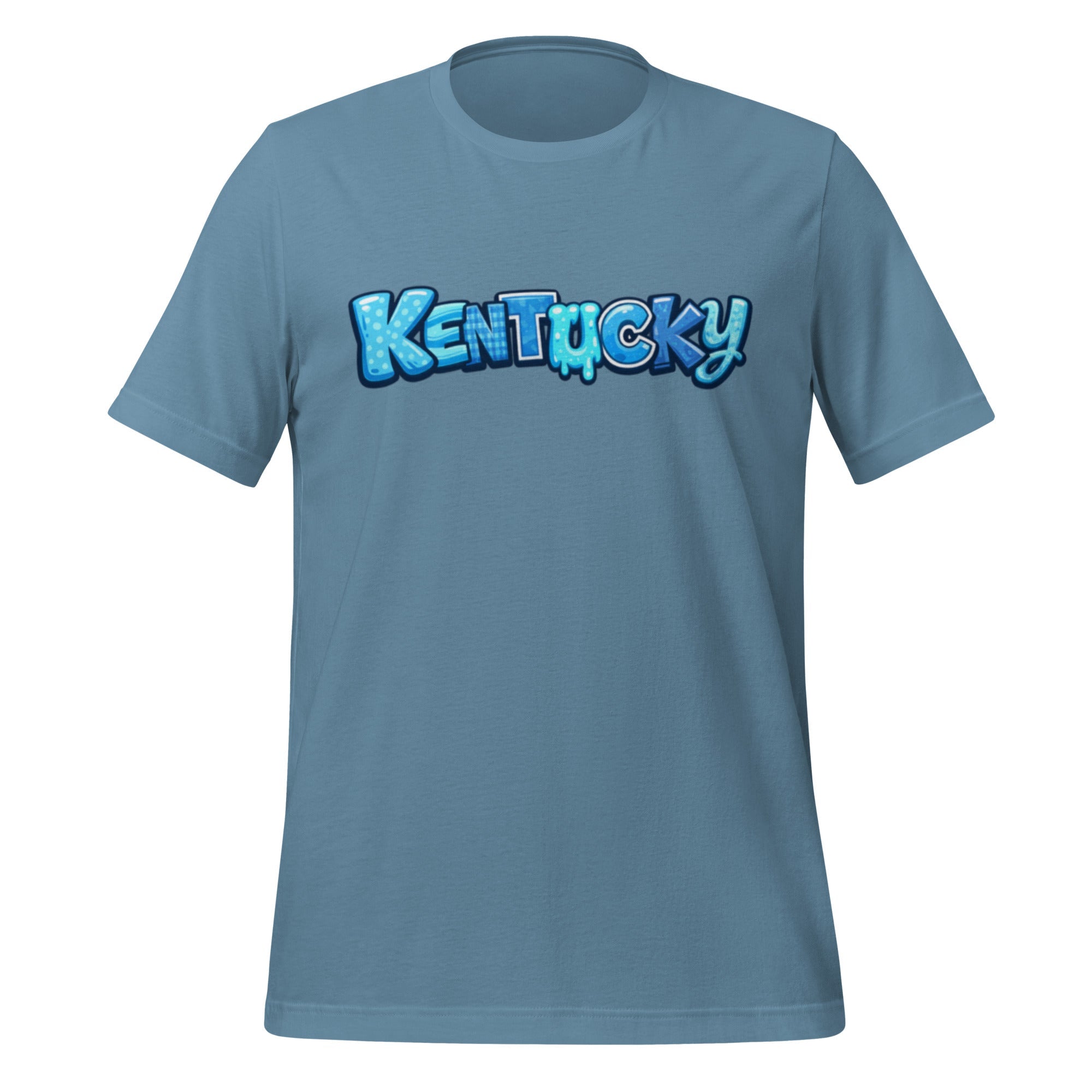 Kentucky Graphic T-Shirt | Playful Blue Design | Classic Cotton - Bluegrass Elite Apparel LLC
